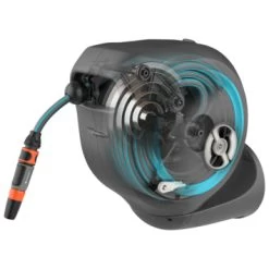 Gardena Wandslangenbox Roll-up 20 Meter Grijs Blauw 11 Gardena Wandslangenbox Roll-up 20 Meter Grijs Blauw -Gardena 123 1108