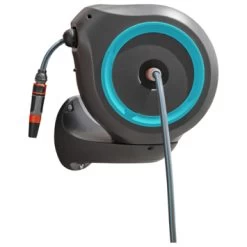 Gardena Wandslangenbox Roll-up 20 Meter Grijs Blauw 15 Gardena Wandslangenbox Roll-up 20 Meter Grijs Blauw -Gardena 123 1112