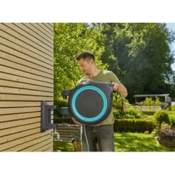 Gardena Wandslangenbox Roll Up 25 Meterincl. Tuinspuit 10 Gardena Wandslangenbox Roll Up 25 Meterincl. Tuinspuit -Gardena 123 1284