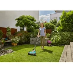Gardena 18V Grasmaaier HandyMower 22cm Incl. 2,5Ah Accu + Lader -Gardena 123 245