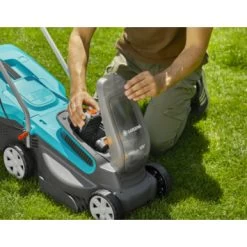 Gardena 2x18V Grasmaaier 32cm Powermax 32/36V (Incl 2 Accu's 2.5Ah + Oplader) -Gardena 123 284