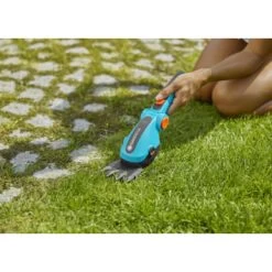 Gardena 3,6V Grasschaar ClassicCut Incl. Wielen En Steel -Gardena 123 368