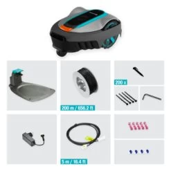 Gardena Robotmaaier Sileno City 600 M² - 17cm -Gardena 123 84