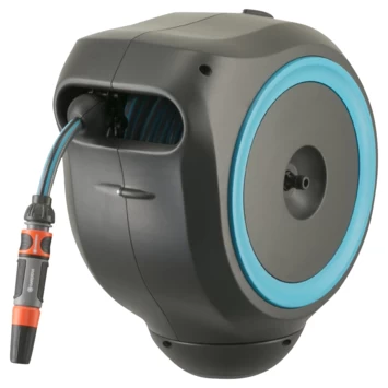 Gardena Wandslangenbox Roll Up 15 Meter Incl. Tuinspuit 5 Gardena Wandslangenbox Roll Up 15 Meter Incl. Tuinspuit - Afbeelding 3