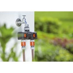 Gardena Waterverdeler 2-weg Kunststof 24x18x6,8 Cm -Gardena 123 928